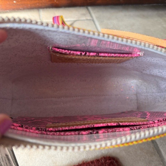 Consuela Alex Downtown Multicolor / Stripe Crossbody Purse NWT - Picture 6 of 7